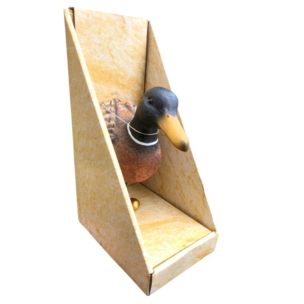 Duck Handpainted Decorative Wall Hook Figurine (15840)